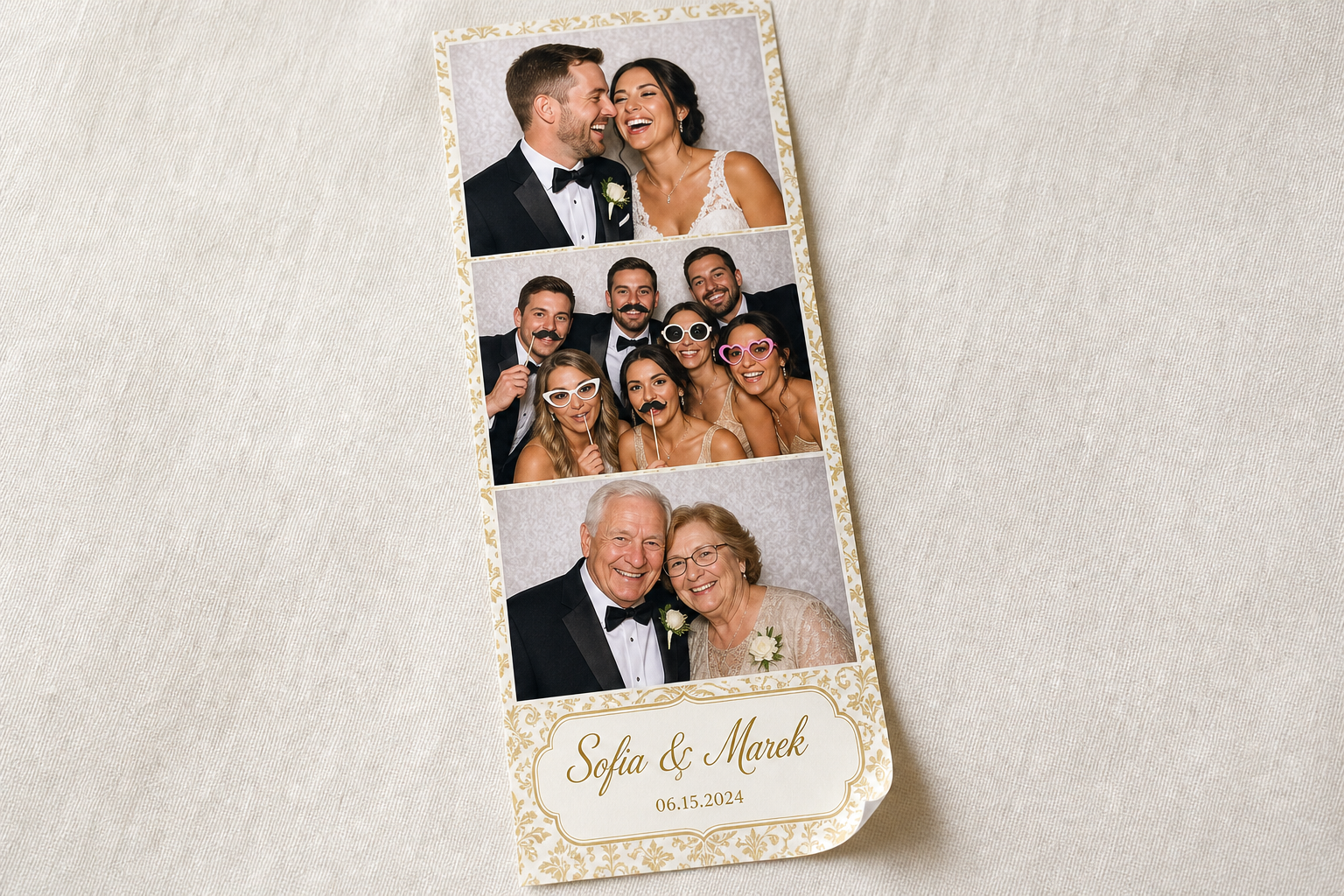 Sofia and Marek wedding strip